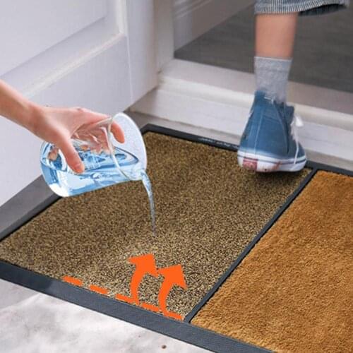 Nordic Style mat Simple Breathable Absorbent Anti-Slip Sand scraping Door Floor Rug Mat Home Decor
