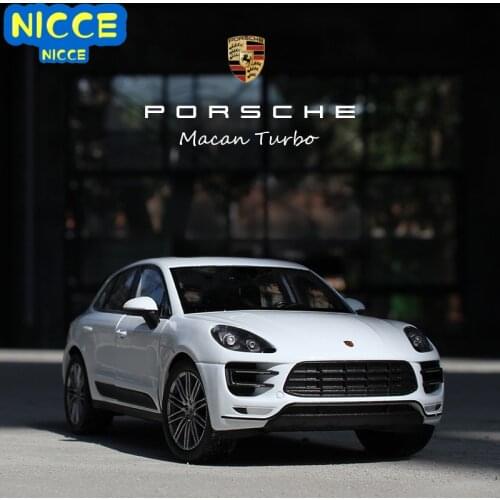 Welly1:24 Porsche Macan White Car Alloy Car Model Simulation Car Decoration Collection Gift Toy Die Casting Model Boy Toy