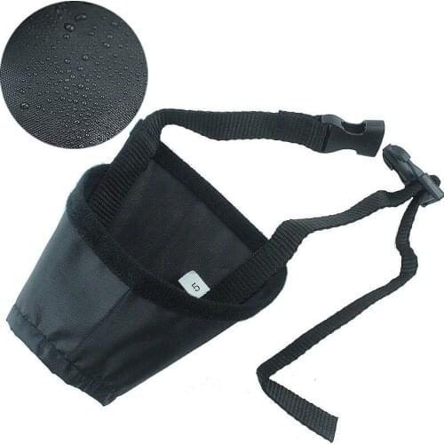 Dog Muzzle Nylon Pet Mouth Mask Nylon Anti Bark Bite Adjustable Chew Dog Muzzles For Small Large Dogs Pet Accessories Supplies