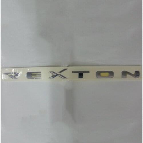 Genuine rear trunk rear door logo emblem for Ssangyong REXTON 2006-2012 rear trunk lid logo badge 7991008020 Rear bumper sign