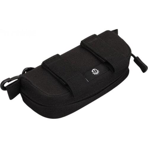 Lightweight Waterproof Waist Belt Pack Multifunctional Zipper Glasses Bag Durable Nylon Glasses Bag for Men Women and Children