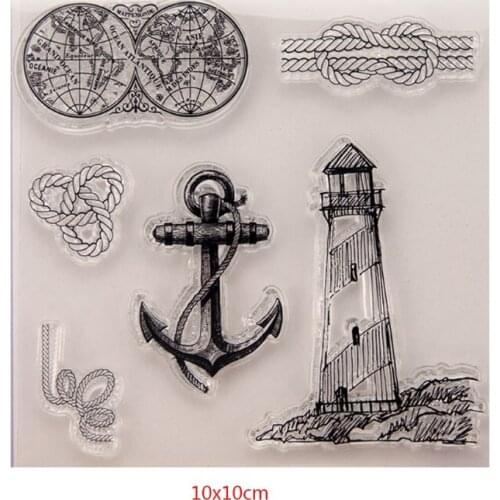 Transparent Stamp Silicone Seal Sheet Decor For DIY Scrapbook Craft Card Album