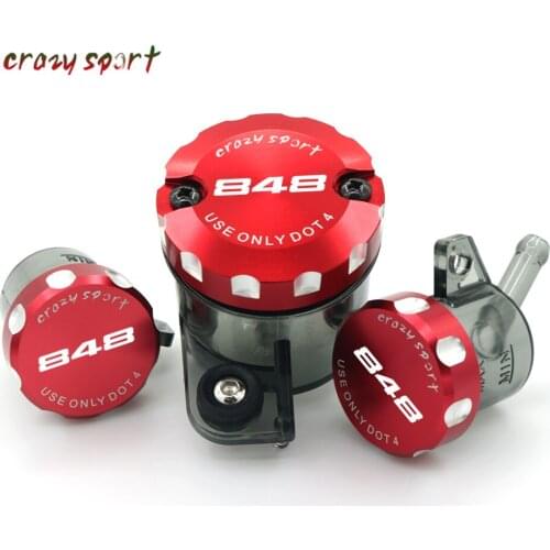 Front Rear Brake Clutch Fluid Reservoir Tank For DUCATI 848 EVO 998 1098 1198 996 916 999 1000SS Master Cylinder