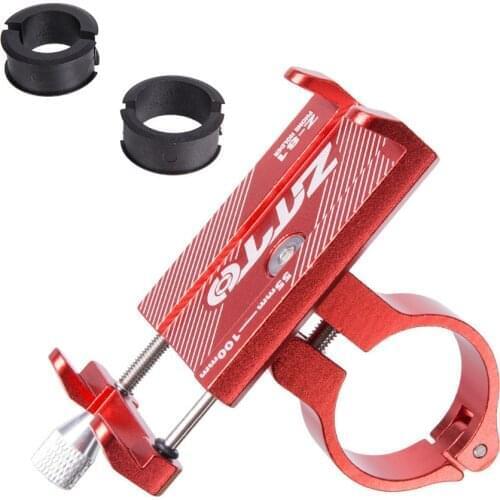 Bicycle Scooter Aluminum Alloy Mobile Phone Holder MTB Mountain Bike Bracket Cell Phone Stand Cycling Accessories