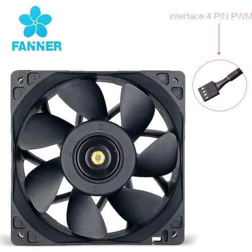 Violent fan 12038-C 12V 6000 RPM Double Ball bearing large air volume for server cabinet electric box cooling fans
