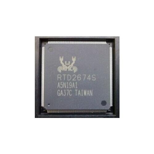 2pcs/lot 100% New RTD2674S RTD2674 QFP-216 Chipset