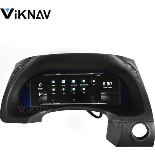 Android 9.0 Multimedia player Car LCD Meter instrument dashboard screen For Nissan Patrol 2016 2017 2018 2019 Car GPS Navigation