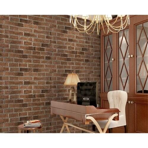 Beibehang Modern Chinese Bumps Living Room TV Backgrounds Wallpaper Walkway Study Grey Bricks Clothing Store papel de parede