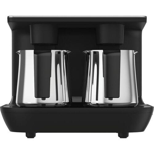 TKM 9961 S Black Steel Dual in Turkish Coffee Machine