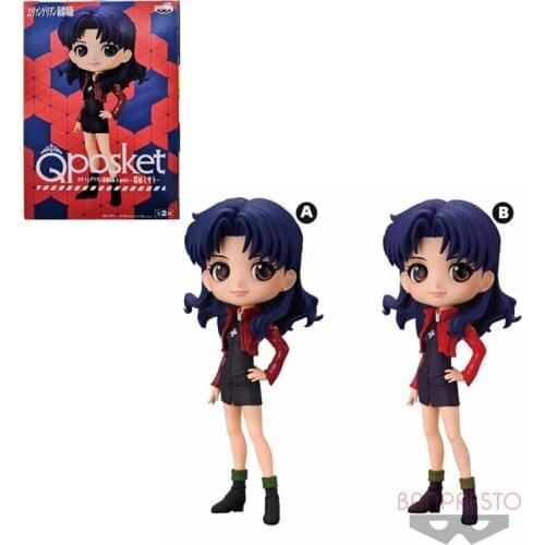 Banpresto Neon Genesis Evangelion Katsuragi Garage Kit Pvc Assembly Model Western Animiation Action Figure Kids Toys