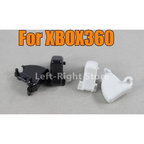 2sets Black White Plastic LT RT Button For Xbox360 Xbox 360 Controller LT Button RT Button LT RT Key Pad Repair Part