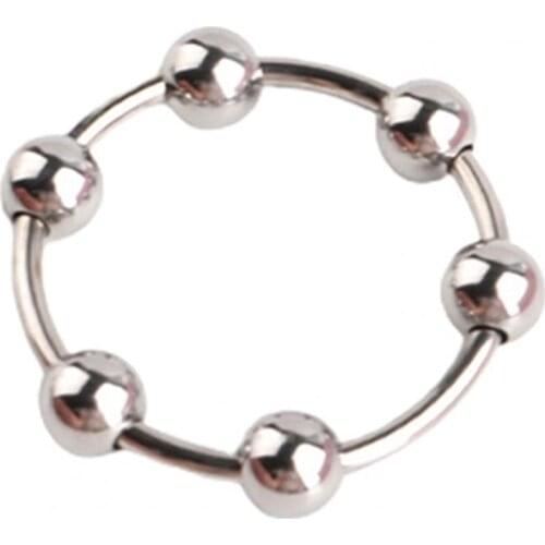 Penis Ring Ergonomic Foreskin Ring Metal Long Lifespan Premium Delay Ejaculation Lock Ring