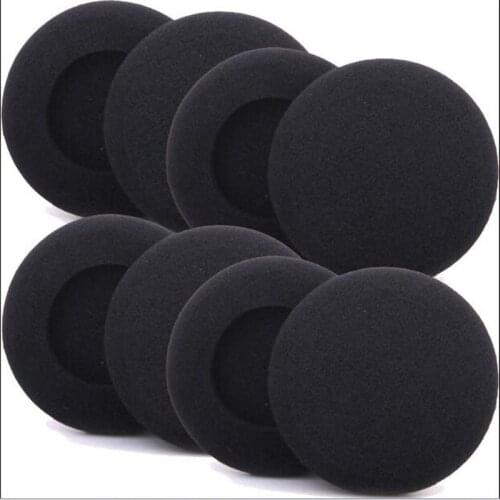 Linhuipad 5000pcs Headphone replacement foam ear pads 50mm sponge pads 5cm headset foam ear cushions