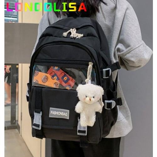 Школьные рюкзаки для девочек LONOOLISA China At AliExpress