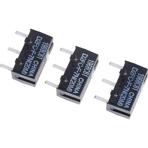 4Pcs/lot D2FC-F-7N(20M) Micro Switch Microswitch For G600 Mouse Wholeslae