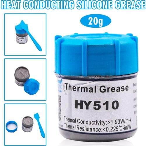 New Arrival 20g Hy-510 Computer CPU Heat Sink Thermal Grease Conductive Silicone Paste Heat Conducting Silicone Greases