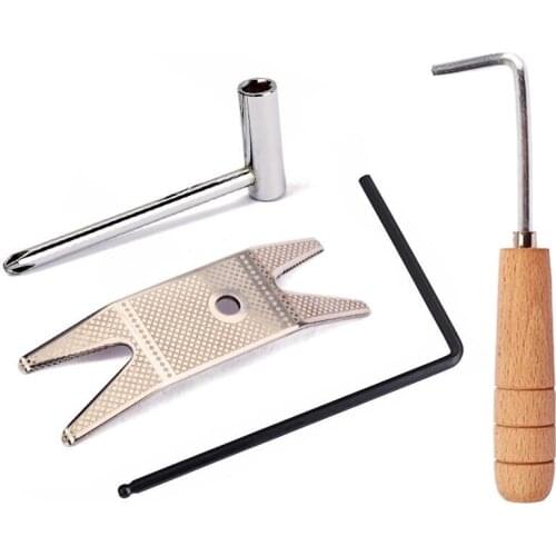 New Guitar Repair Tools Adjust Neck Truss Rod Curvature Wrench Hex Tool Mandolin Ukulele Luthier Maintain Accessory