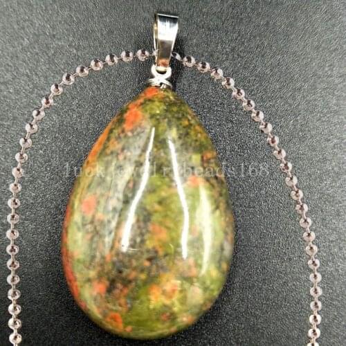 Free Shipping Women Fashion Jewelry Unikate Water Drop Necklace With Chain 1pcs C5411