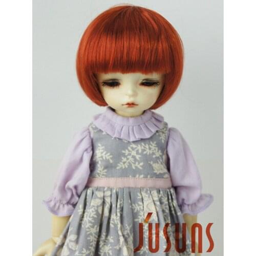 Doll wigs JD256 6-7inch 16-18CM Short BOBO Cut YOSD BJD hair 1/6 Synthetic mohair doll wig