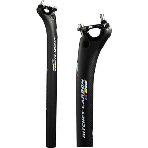 Classic bicycle seatpost carbon seatpost bicycle seat post MTB road bike seatpost 3k carbon 188g 27.2/30.8/31.6 cycling parts