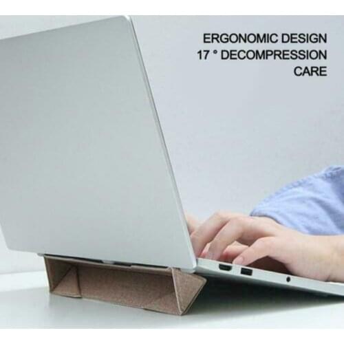 Portable Stand Holder with Stable Structure Convenient Durable Easy Operation Lightweight Reusable for Most Laptops JR Deals