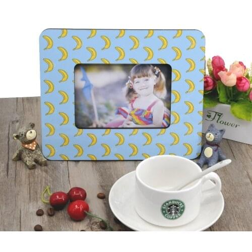 Sublimation blank DIY Wooden photo frame for pictures MDF OEM frame photo gift painting print decorative