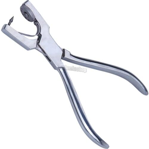 Dental Device Instrument Rubber Dam Punch Pliers Dentist Orthodontic Surgical Equipment