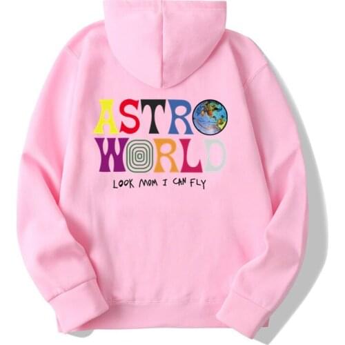 TRAVIS SCOTT ASTROWORLD WISH YOU WERE HERE HOODIES fashion letter ASTROWORLD HOODIE streetwear Man woman Pullover Sweatshirt