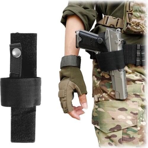 Universal Concealed Carry Tactical Gun Holster Molle Military Airsoft Handgun Pouch Shooting Hunting Waist Bag Pistol Holder