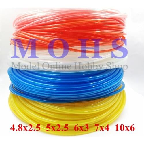 High quality 2meter/lot gasoline fuel line fuel tube gasoline methanol glow super soft rc aircraft boat car oil gas pipe tubing