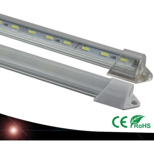 10X 50 cm Wholesale Factory 50 CM 12V DC 12VSMD 5630 LED Hard Disk LED Strip Bar Light with Aluminum U-shell + pc cover