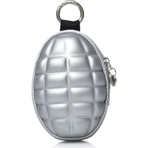 20PCS / LOT PU Key Wallet Key Holder Organizer Keychain Unisex Oval Bag Housekeeper Multifunction Key Case Bag