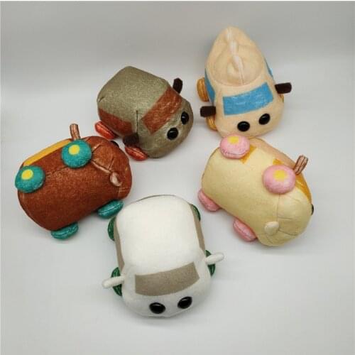 2021 17cm PUI PUI Molcar Plush Toy Kawaii Japanese Cartoon Anime Mouse Doll Toys Soft Stuffed Animals Children Birthday Gifts