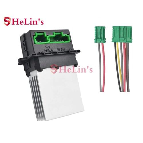 27150-ED70A 7701207718 6441L2 Heater Fan Control Module Resistor or plug For Peugeot 1007 207 607 1.4 1.6 2.0 HDI 16V 3.0 V6