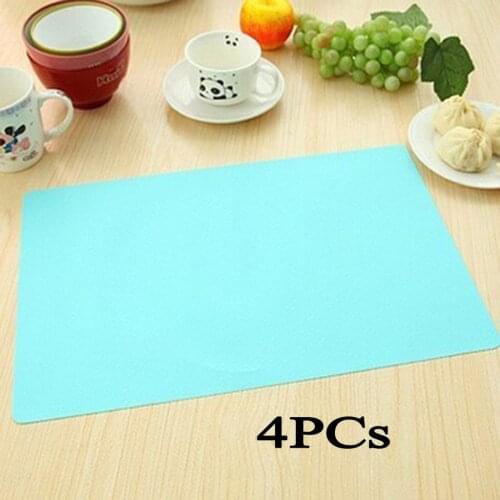 4pcs Washable Refrigerator Mat Pad Drawer Liners Kitchen Water Proof Shelf Mats Home Kitchen Fridge Mat For Table for Kitchen