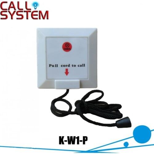 5pcs Elderly alarm emergency button K-W1-P pull cord to call used for patient in the clinic/hospital washroom