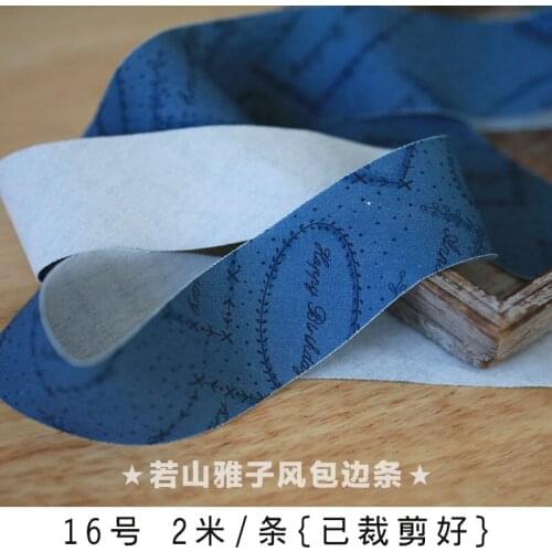 Dailylike Cotton Ribbons Cotton Strips Fabric Ribbon Patchwork Textile for Wrapping Fabric Edges Sewing Fabric DIY Gift Wrapping