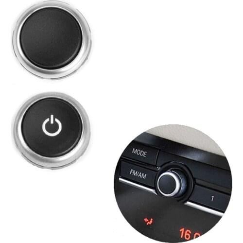 For BMW F10 F11 F01 F02 F07 F15 F16 X5 X6 5/7 Series Radio Switch Volume Knob CD Machine Switch Button Car Accessories