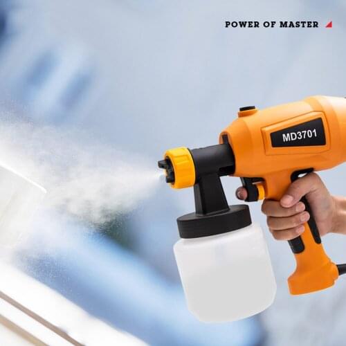 550w Electric Paint Sprayer Detachable Household Flow Control Airbrush High Pressure Spray Tools Easy Spraying Latex Oil Paint