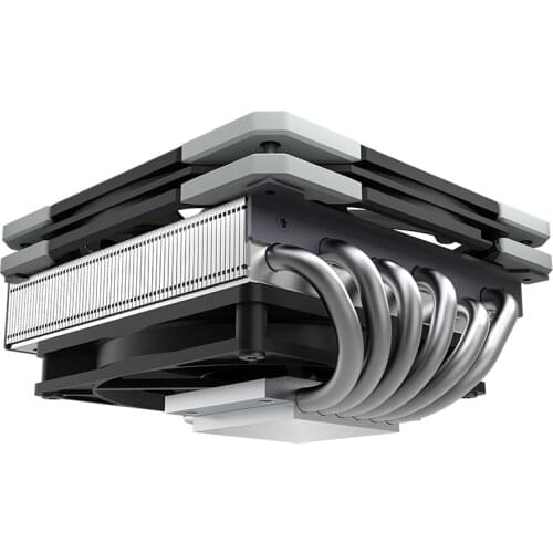 ID cooling IS6k Cooling Fan 64mm Height Low Profile CPU Cooler For ITX A4 Case Slim Chassis For AM4 LGA1200 1150 1151 IS-6k