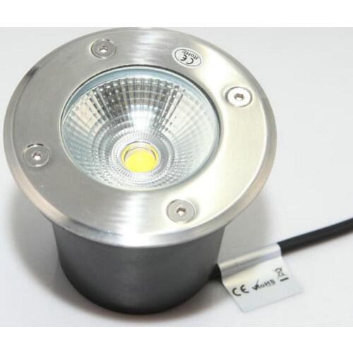 Outdoor COB LED underground lamp ground Light 7W 12W IP68 AC110V-240V 6pcs/Lot+ Free shipping