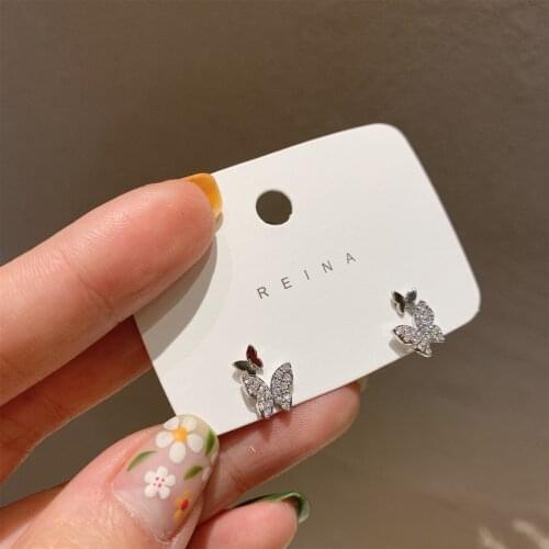 2021 New Arrival Metal Women Classic Stud Earrings Exquisite Earrings Fashion Simple Earrings Female Jewelry In Stud Gift