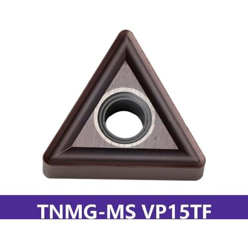 Carbide Inserts TNMG 160404 160408 TNMG160404 TNMG160408 MS VP15TF TNMG1604 Lathe Cutter Turning Tools CNC Original