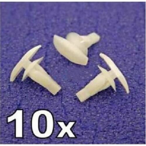 10x 6mm Weatherstrip & Rubber Door Seal Clips- Same For Honda 90651-S4N-003