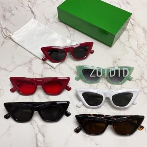 Red Frame Cat Eye Polarizing Bv1101 Sunglasses Women Unisex Steampunk Acetate Eyewear Men 2021 Luxury Brand Summer Hot Sale