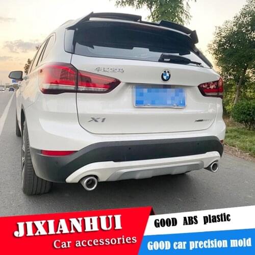 For BMW X1 F48 Spoiler 2017-2019 BMW 1 series Hatchback ACK ABS Material Car Rear Wing Color Rear Spoiler For BMW X1 Spoiler