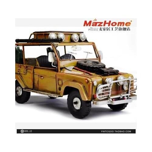 Vintage World War II, the new car models to do the old wrought iron Hummer European decorative home accessories, high-end gift o