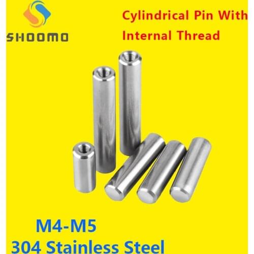 Internal Thread Cylindrical Pin Cylindrical Pin with Internal Thread Locating Pin Internal Thread Cylindrical Dowel Pin M4/M5