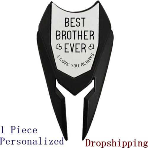 Golf Ball Marker 1pc Personalized Custom Engraved Golfer Accessories Wooden Groomsmen Gifts for Dad Boyfriend Dropshipping GLC13