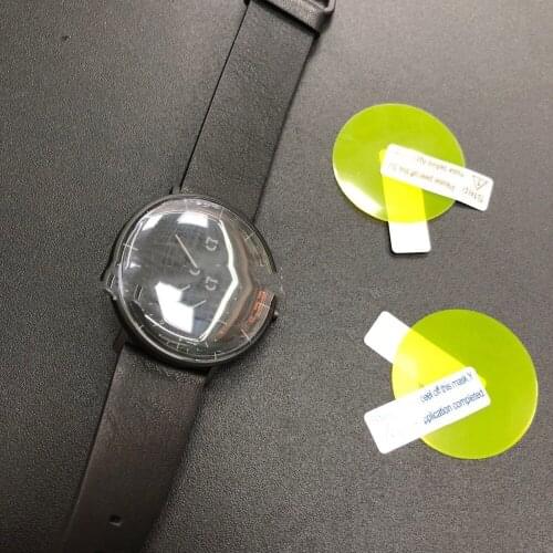 2pcs Nano Full Cover Screen Protector For Xiaomi Huami AMAZFIT Stratos smart sports watch 2 Protective Film Foil (Not Glass)